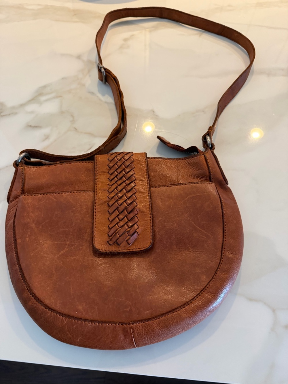 Vilenca Holland  made in Italy crossbody braided bag